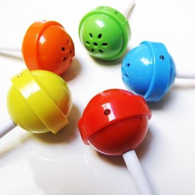 Blueberry Blue Lollipop MP3 Speaker for iPod, iPhone, iPad and Android Smartphones N4