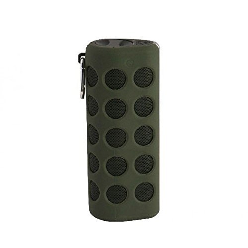 DOSS DS-1209 Waterproof Shockproof Bluetooth Speaker For iPhone Color Army Green N4