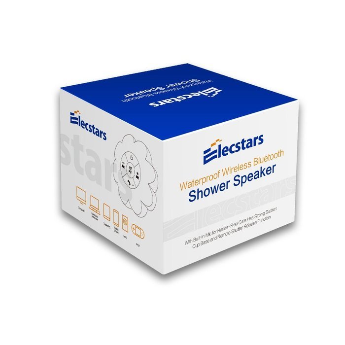 Waterproof Speaker, Elecstars 2016 Shower Speaker Water Resistant Wireless Bluetooth Portable Speaker with Suction... N3