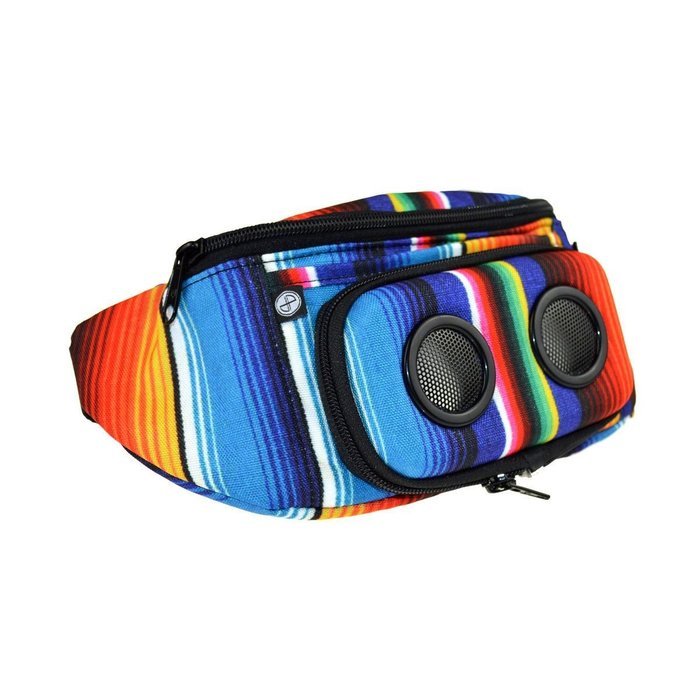 JammyPack Portable Speaker Hip Pack Pancho Villa, One Size
