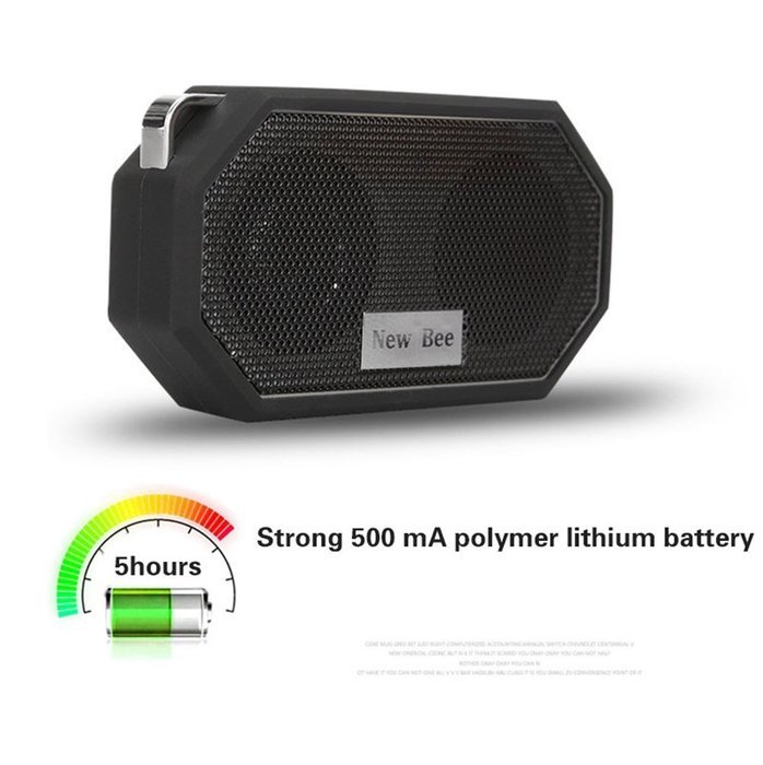 Waterproof Bluetooth Speaker, Ollivan Wireless Mini Portable Stereo Bluetooth Speakers with CRS 4.0 for Camping... N5