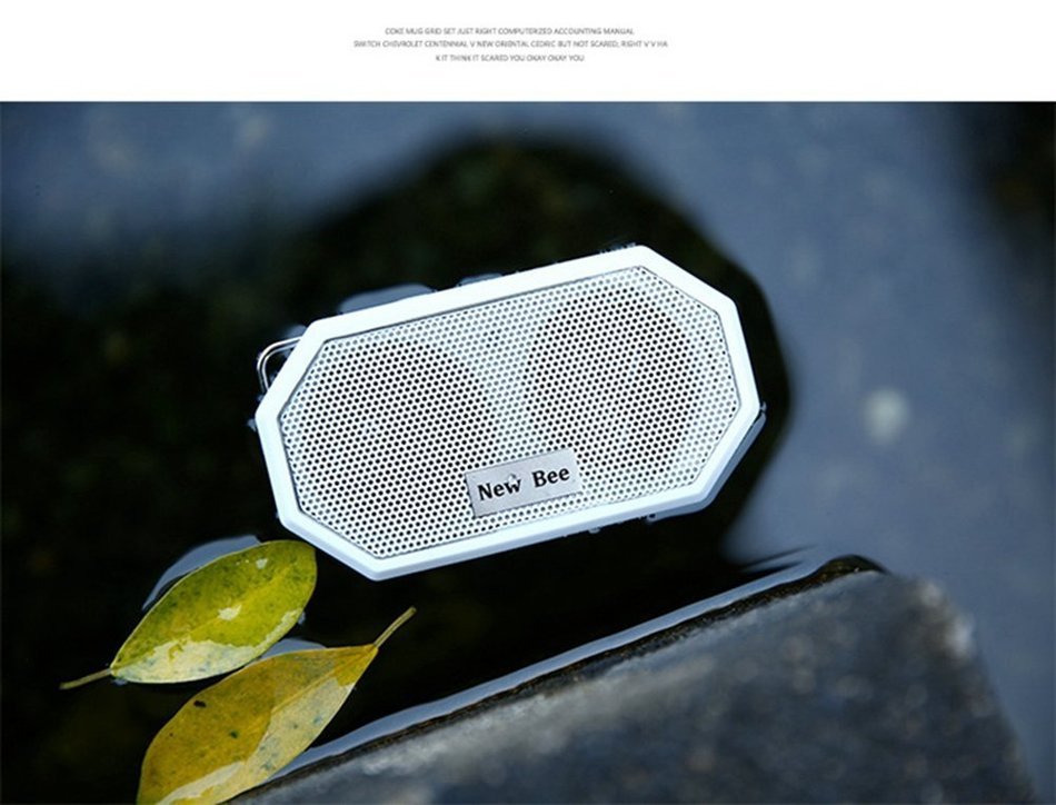 Waterproof Bluetooth Speaker, Ollivan Wireless Mini Portable Stereo Bluetooth Speakers with CRS 4.0 for Camping... N24
