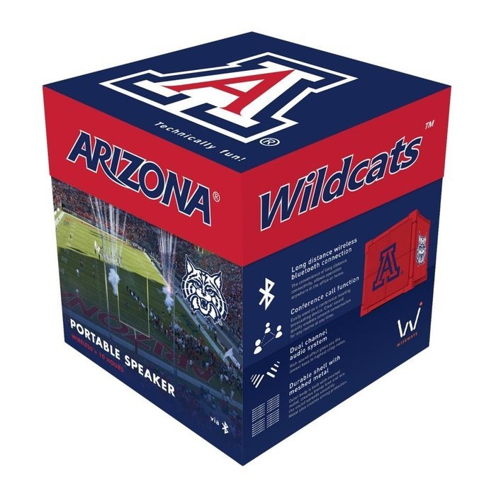 Wiseways Kube Bluetooth Collegiate Speaker for Arizona school N2