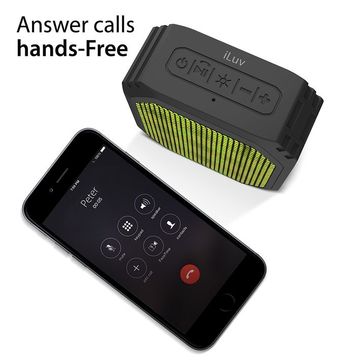 Aud Mini by iLuv (Ultra Slim Pocket-Sized Portable Bluetooth Speaker) for Apple iPhone, Apple iPad, Samsung GALAXY... N10