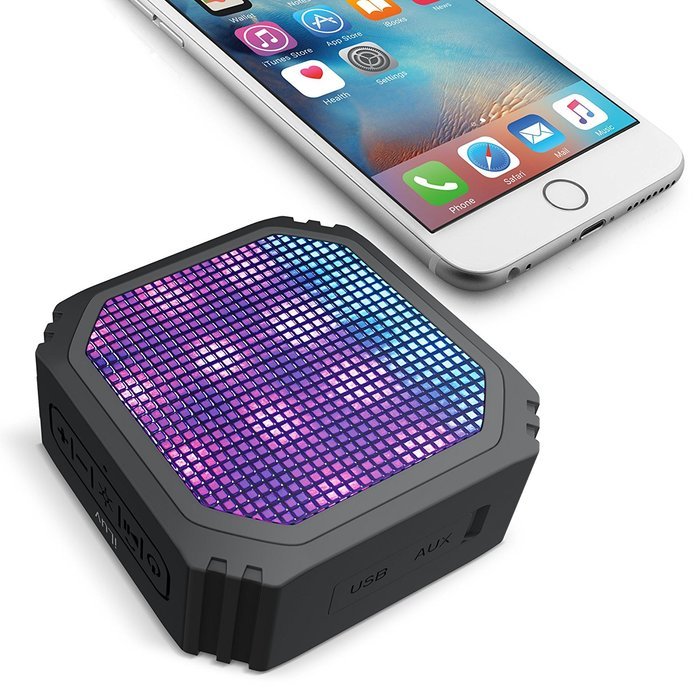Aud Mini by iLuv (Ultra Slim Pocket-Sized Portable Bluetooth Speaker) for Apple iPhone, Apple iPad, Samsung GALAXY... N11