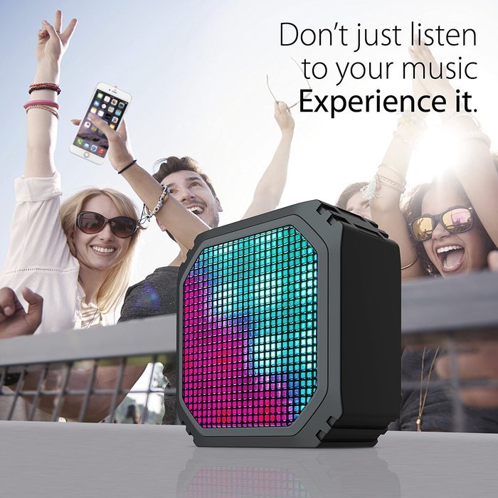 Aud Mini by iLuv (Ultra Slim Pocket-Sized Portable Bluetooth Speaker) for Apple iPhone, Apple iPad, Samsung GALAXY... N12