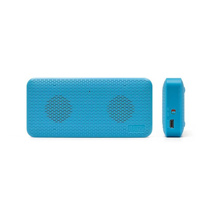 Aud Mini by iLuv (Ultra Slim Pocket-Sized Portable Bluetooth Speaker) for Apple iPhone, Apple iPad, Samsung GALAXY... N26