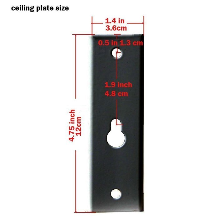 VideoSecu LCD DLP Projector Vaulted Ceiling Mount Bracket with Adjustable Extension Pole to 26.7" - Black PJ2B... N4