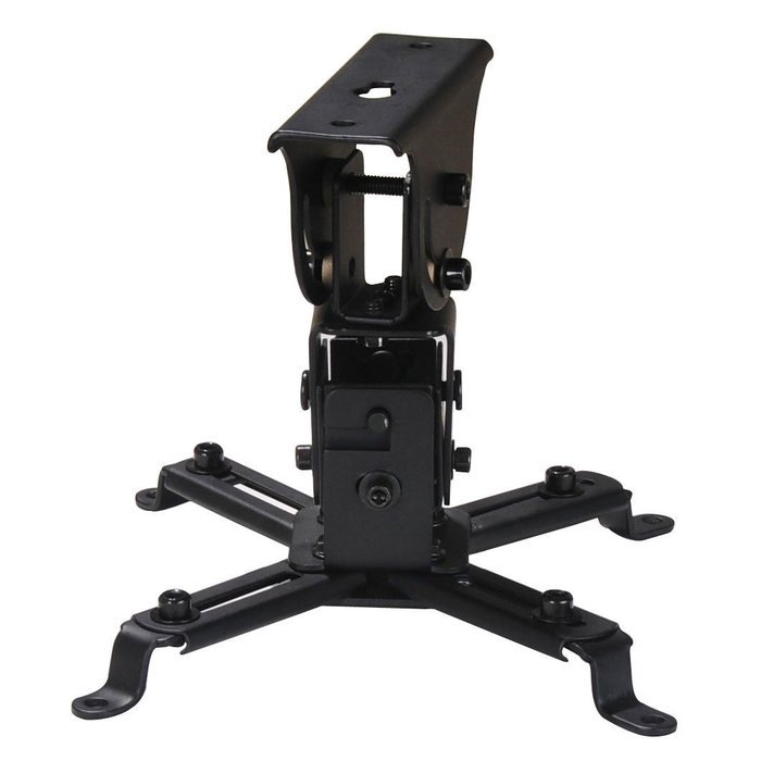 VideoSecu LCD DLP Projector Vaulted Ceiling Mount Bracket with Adjustable Extension Pole to 26.7" - Black PJ2B... N6