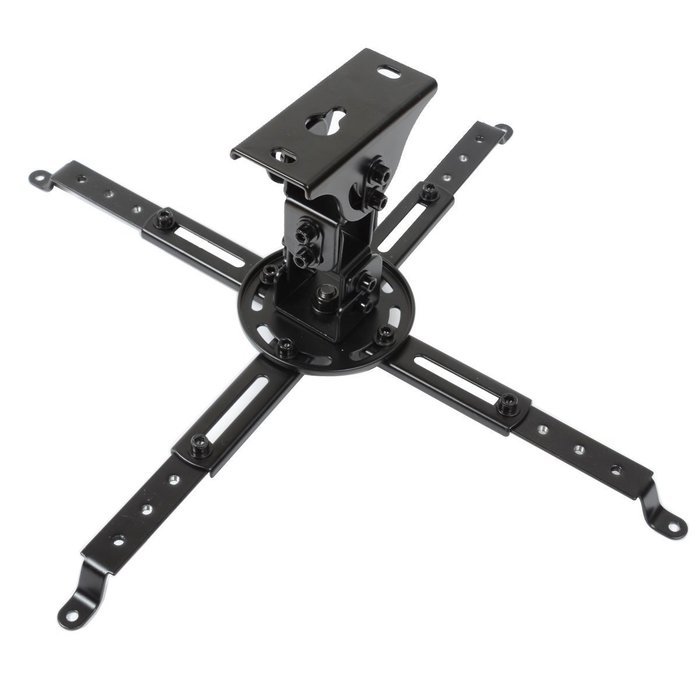 VideoSecu LCD DLP Projector Vaulted Ceiling Mount Bracket with Adjustable Extension Pole to 26.7" - Black PJ2B... N8