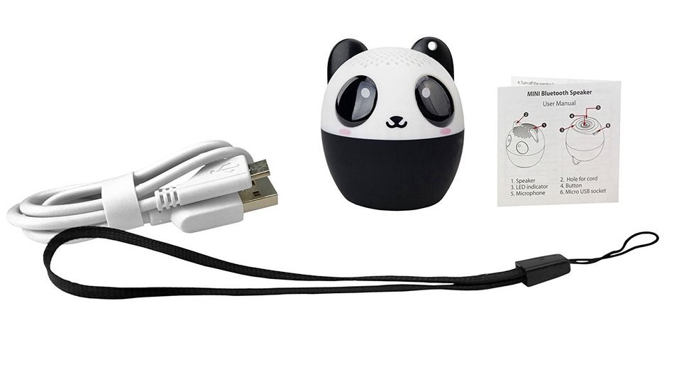 Portable Pet - Mini Bluetooth Wireless Speaker - PANDAmonium N3