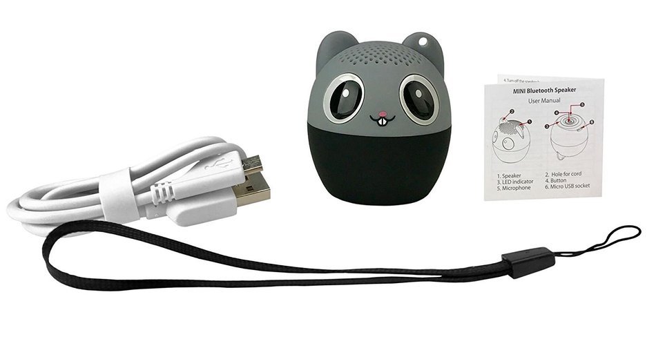 Portable Pet - Mini Bluetooth Wireless Speaker - PANDAmonium N4
