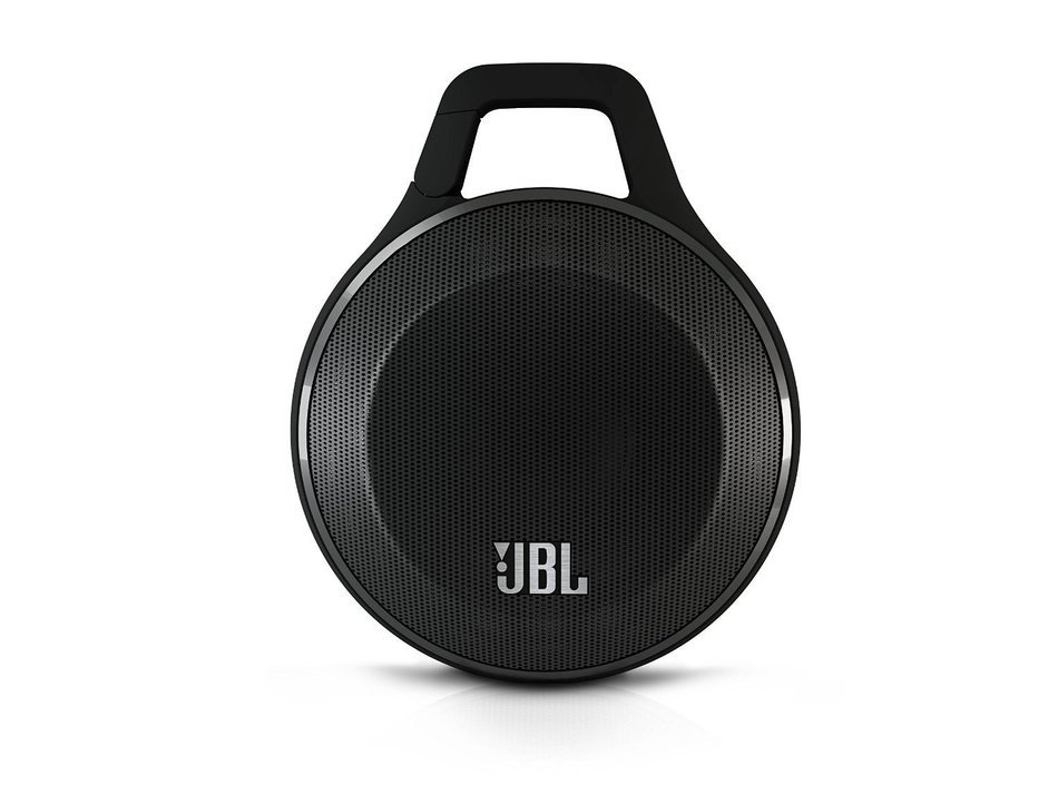 JBL Clip Portable Bluetooth Speaker in Black (Manufacturer Refurbished) -w/Universal Stylus N3