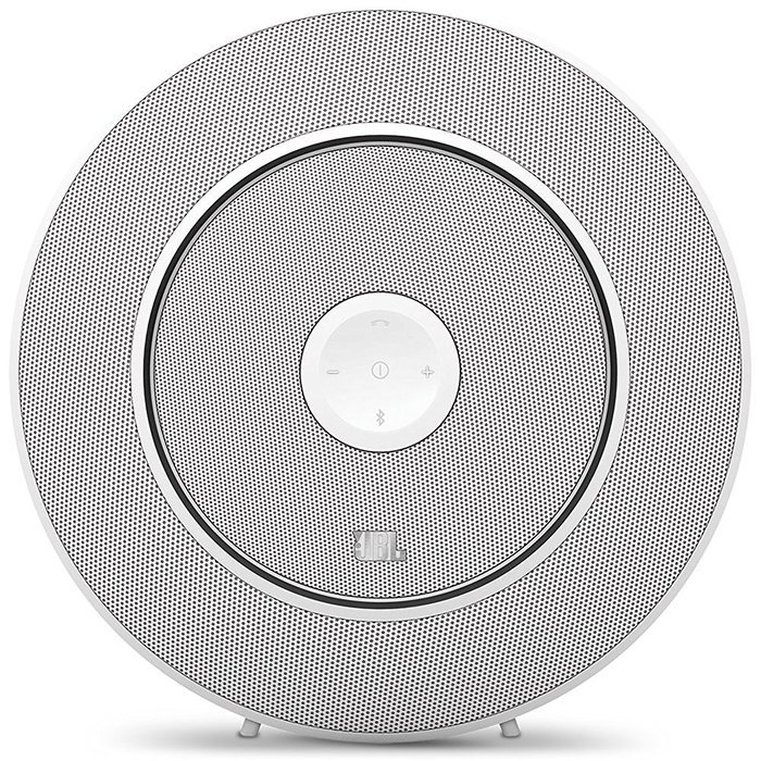JBL Voyager Portable Bluetooth Speaker (White) N2