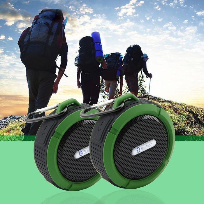 Helencasa Wireless Bluetooth 3.0 Waterproof Outdoor & Shower Speaker with 5W Speaker/Suction Cup/Mic/Hands-Free... N8
