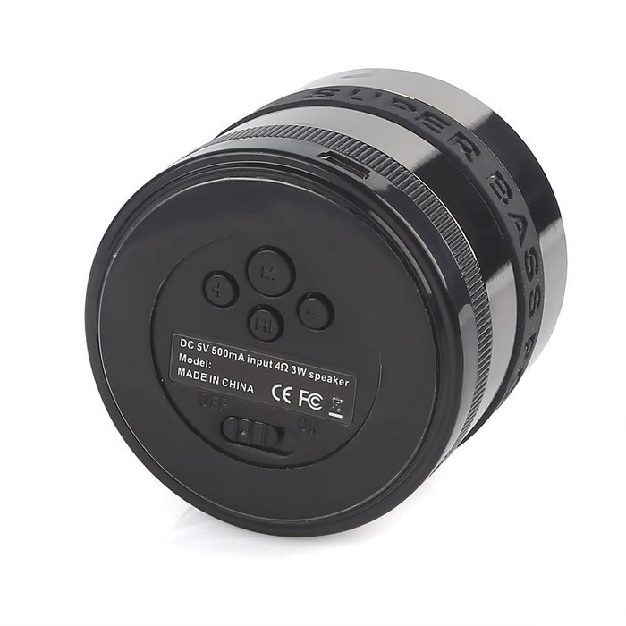 SainSonic K6 Super Bass Portable Rechargeable Mini Hi-Fi Bluetooth Wireless Speaker for iPhone, Android Phone,... N17