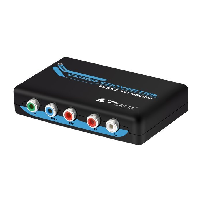 Portta PETHR HDMI to YPbPr Component RGB + R/L Converter v1.3 support 1080p 2 Channels LPCM
