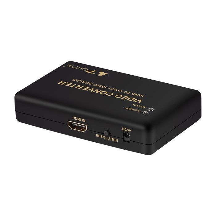 Portta PETHR HDMI to YPbPr Component RGB + R/L Converter v1.3 support 1080p 2 Channels LPCM N9