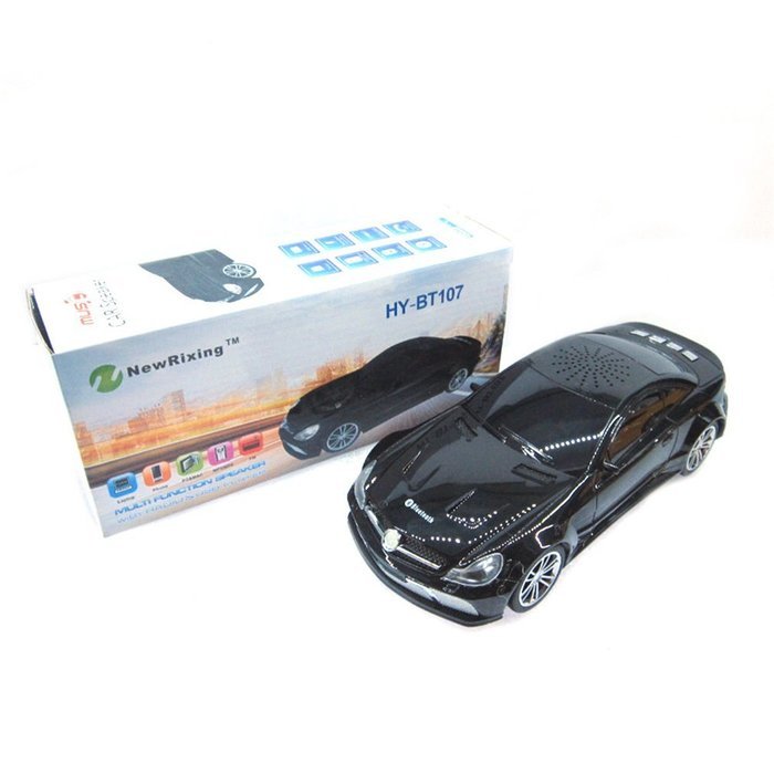 Car Model LED Bluetooth Speaker ,EasyTime Outdoor Portable Mini Big Power Mult-function Wireless Stereo Bluetooth... N3