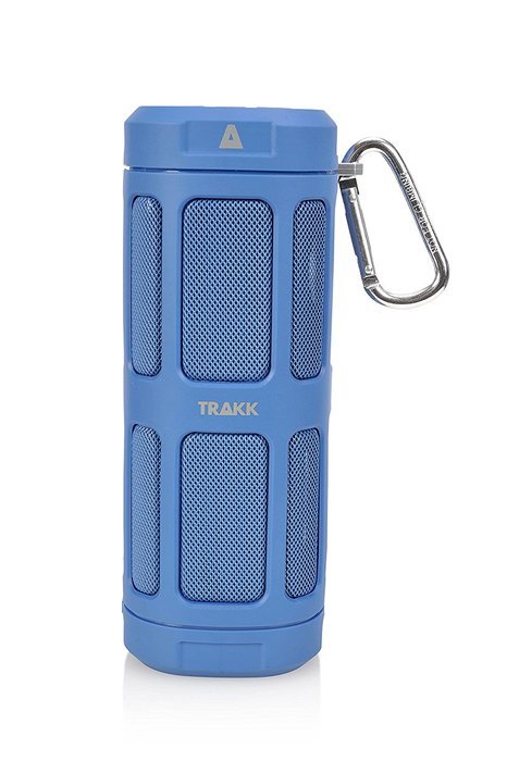 TRAKK ACTIV TR510BL Waterproof 16W 360 Degree Portable Bluetooth 4.0 Bike Speaker with 6000 mAh Battery, Blue