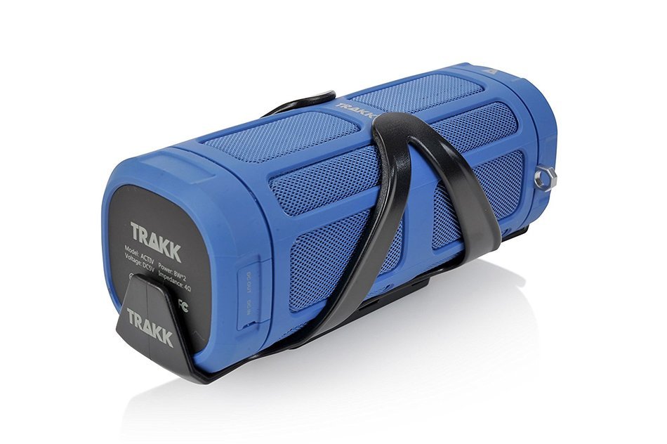 TRAKK ACTIV TR510BL Waterproof 16W 360 Degree Portable Bluetooth 4.0 Bike Speaker with 6000 mAh Battery, Blue N2