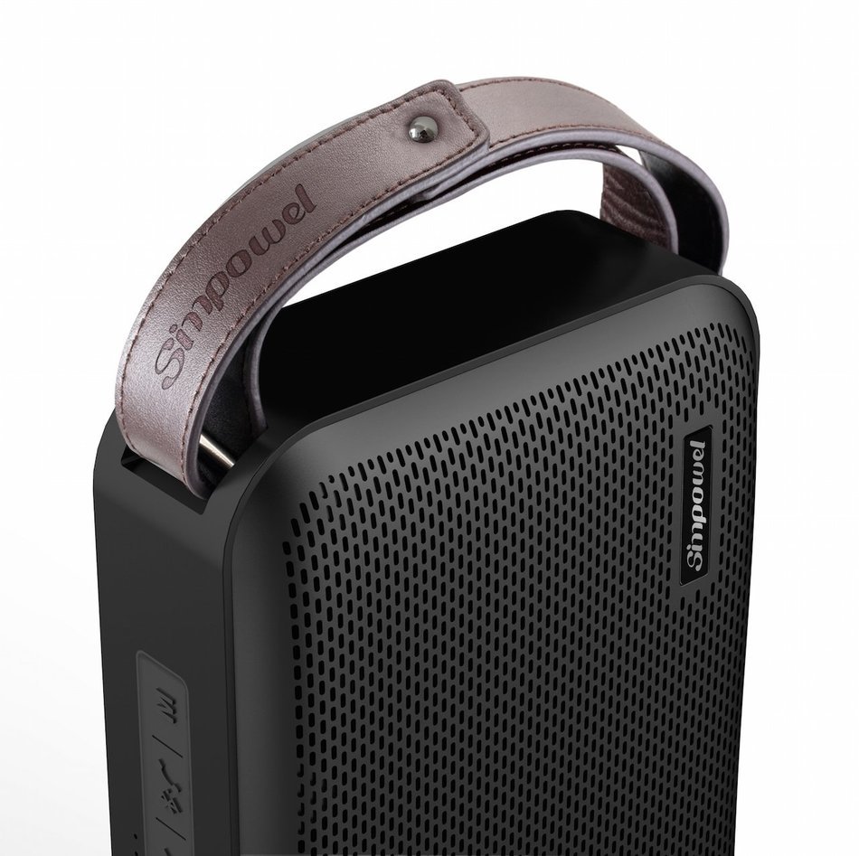 Simpowel V10 - Bluetooth Speaker 4.0 Deep Bass 20W Portable Wireless Speaker with TI 5 Series DSP and build-in... N3