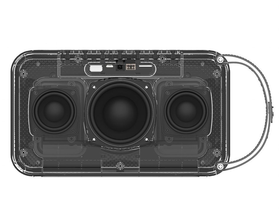 Simpowel V10 - Bluetooth Speaker 4.0 Deep Bass 20W Portable Wireless Speaker with TI 5 Series DSP and build-in... N5