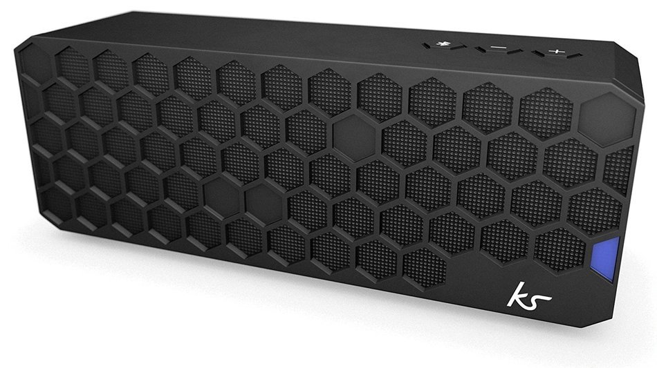 KitSound Hive Bluetooth Wireless Universal Portable Speaker Compatible with Smartphones, Tablets and MP3 Devices... N7