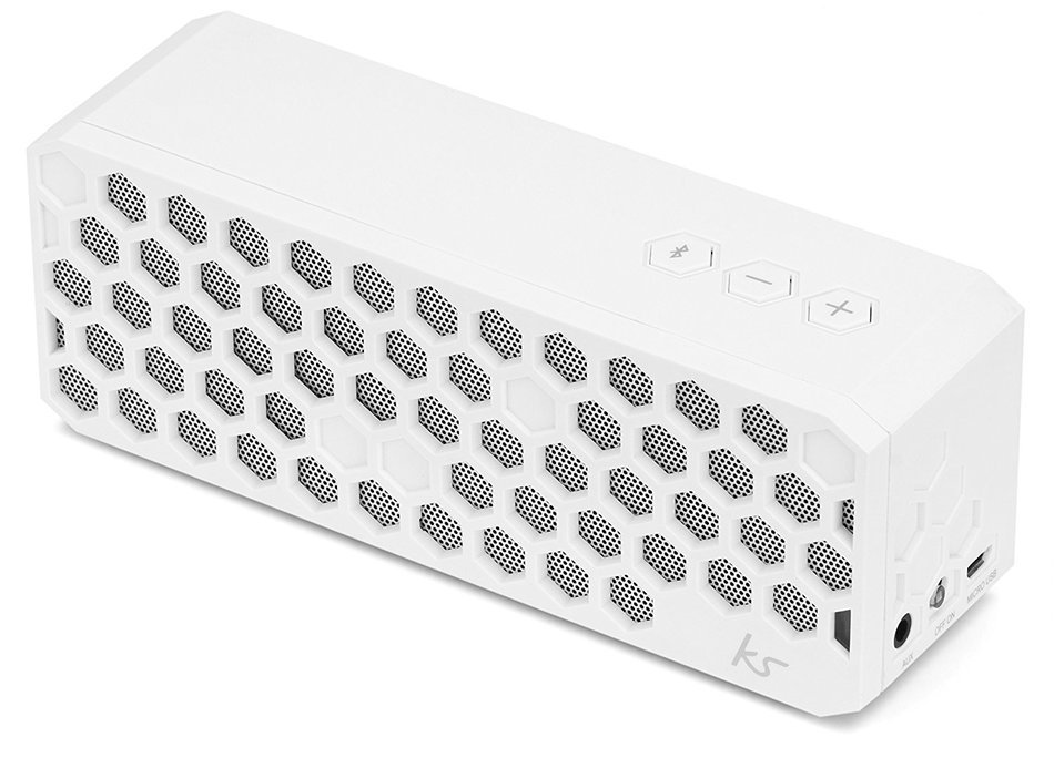 KitSound Hive Bluetooth Wireless Universal Portable Speaker Compatible with Smartphones, Tablets and MP3 Devices... N19