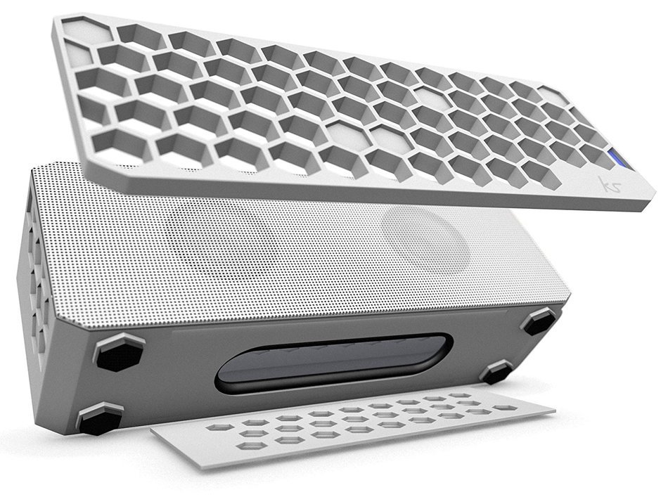 KitSound Hive Bluetooth Wireless Universal Portable Speaker Compatible with Smartphones, Tablets and MP3 Devices... N20
