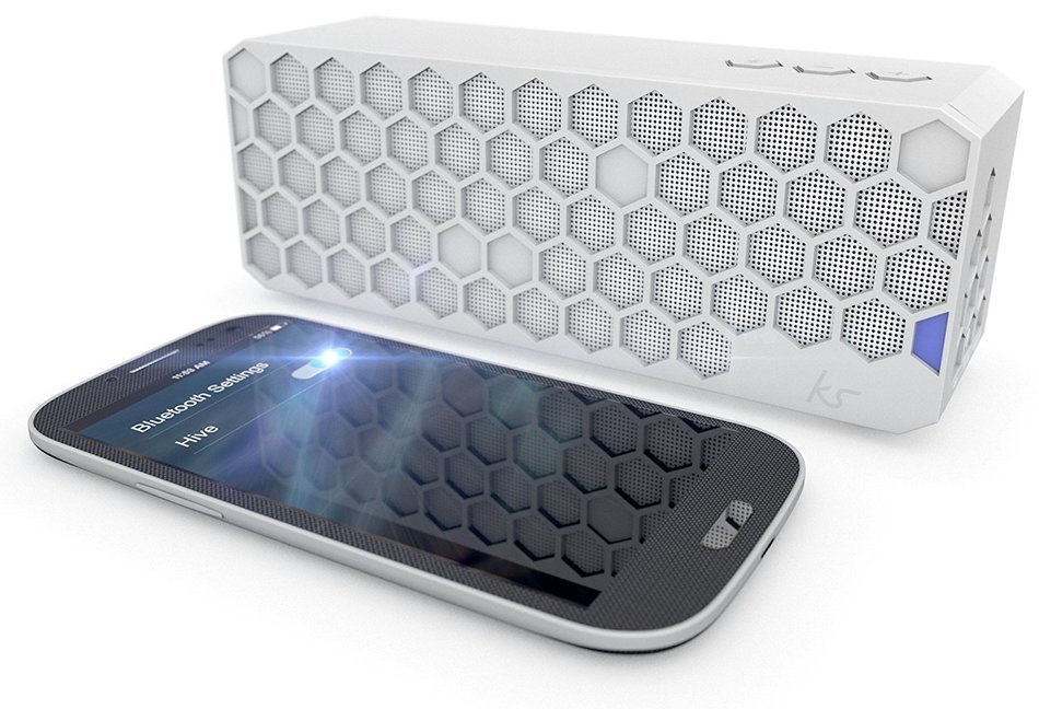 KitSound Hive Bluetooth Wireless Universal Portable Speaker Compatible with Smartphones, Tablets and MP3 Devices... N24