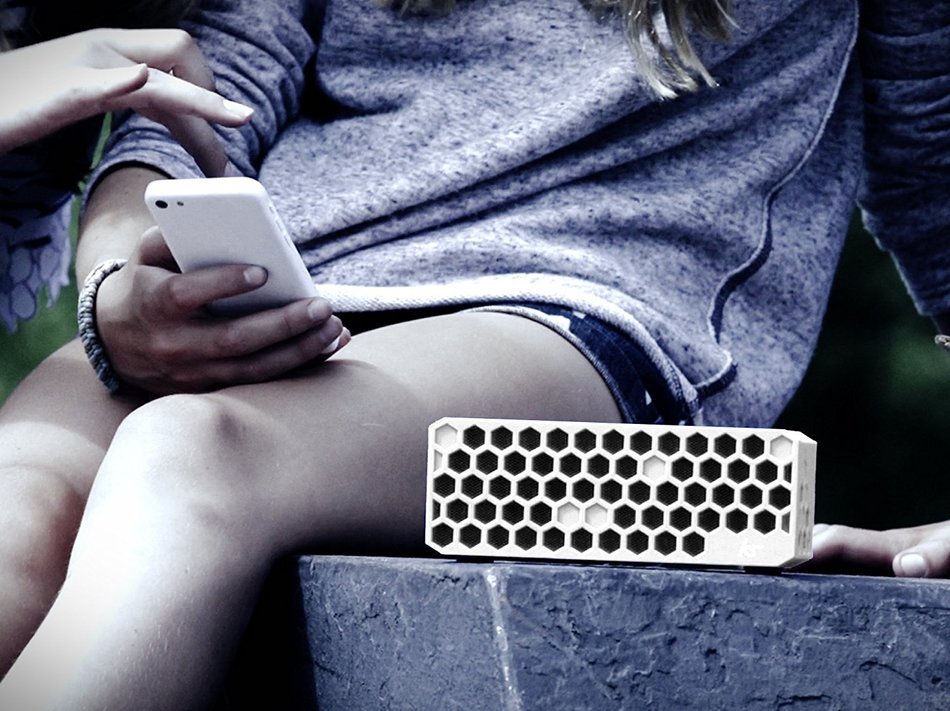 KitSound Hive Bluetooth Wireless Universal Portable Speaker Compatible with Smartphones, Tablets and MP3 Devices... N27