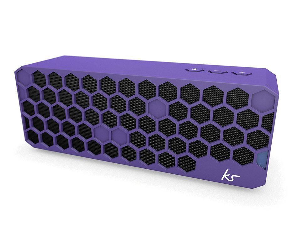 KitSound Hive Bluetooth Wireless Universal Portable Speaker Compatible with Smartphones, Tablets and MP3 Devices... N38