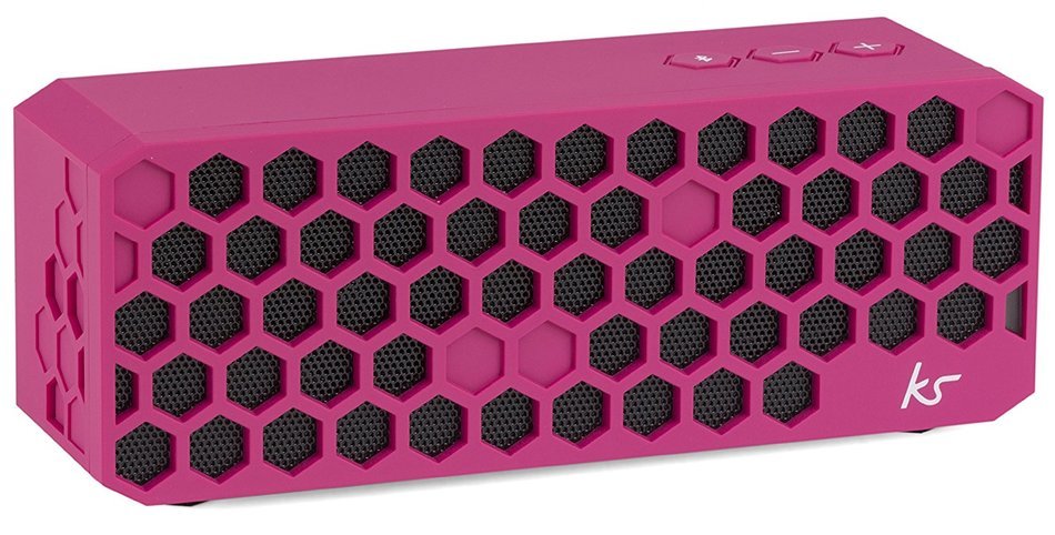 KitSound Hive Bluetooth Wireless Universal Portable Speaker Compatible with Smartphones, Tablets and MP3 Devices... N46