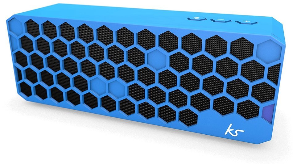 KitSound Hive Bluetooth Wireless Universal Portable Speaker Compatible with Smartphones, Tablets and MP3 Devices... N63