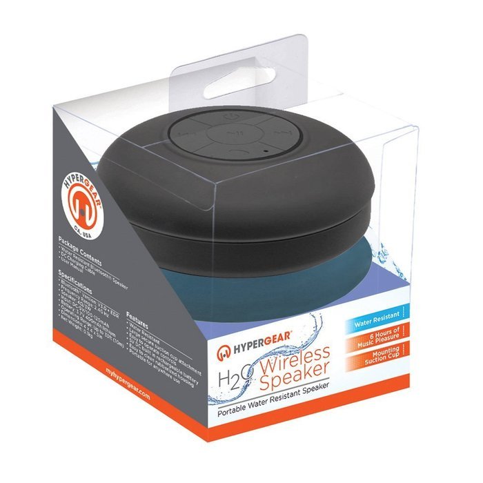 HyperGear H2O Water Resistant Wireless Indoor/Outdoor HD Speaker, Built-In Microphone, Bluetooth 3.0 Technology... N14