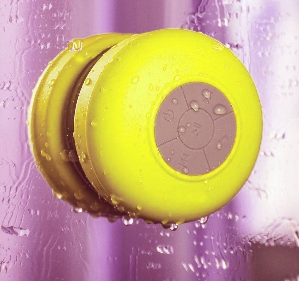 WONFAST(TM) Portable Waterproof Wireless Bluetooth Shower Speaker Handsfree Speakerphone with Suction Cup Compatible...