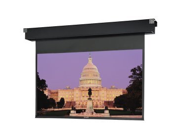 Dual Masking Electrol Motorized Matte White Electric Projection Screen Viewing Area: 69" H x 92" W