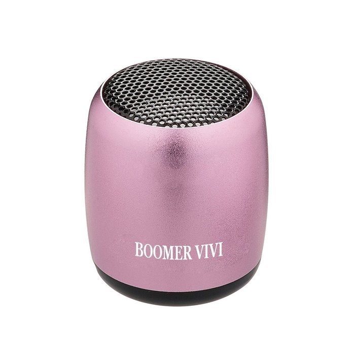 Ultra-Portable Bluetooth Speaker by BOOMER VIVI 3W Bass Dynamic Sound Compact Metallic Design Handheld Size with... N8