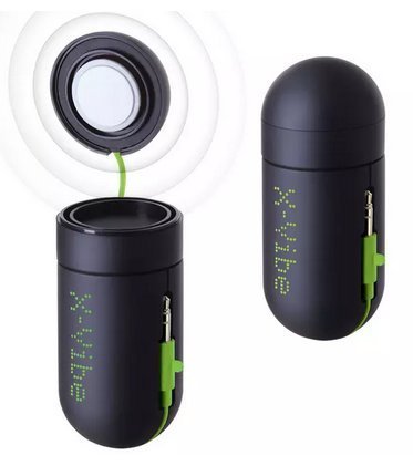 X-VIBE Resonance Vibration Speaker Music Player Turn anything into a speaker N3