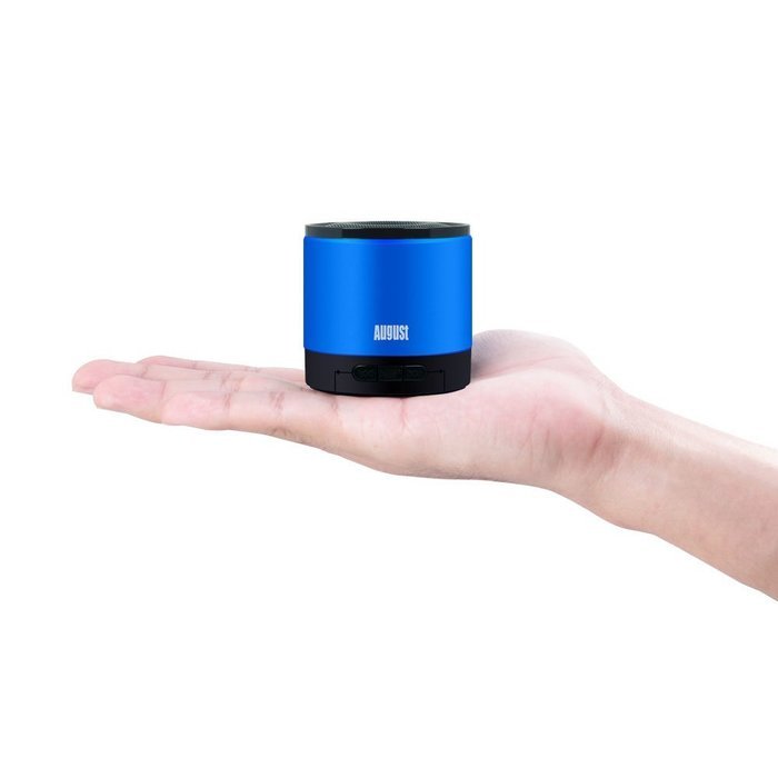 August MS425 Portable Bluetooth Wireless Speaker with Microphone &ndash; Powerful Wireless Speaker and Cell Phone Hands... N11