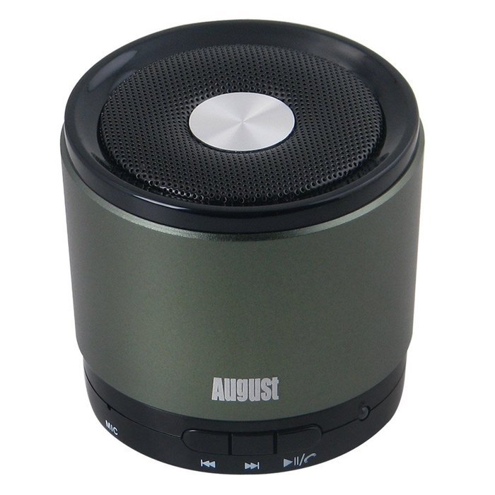 August MS425 Portable Bluetooth Wireless Speaker with Microphone &ndash; Powerful Wireless Speaker and Cell Phone Hands... N15