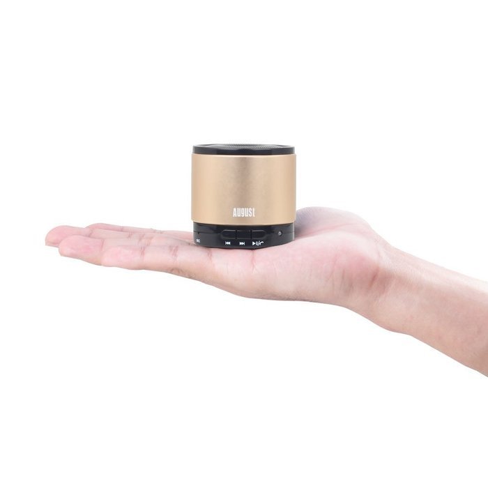 August MS425 Portable Bluetooth Wireless Speaker with Microphone &ndash; Powerful Wireless Speaker and Cell Phone Hands... N22