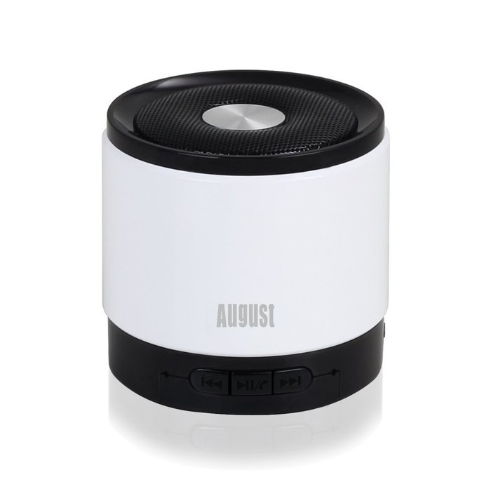 August MS425 Portable Bluetooth Wireless Speaker with Microphone &ndash; Powerful Wireless Speaker and Cell Phone Hands... N25