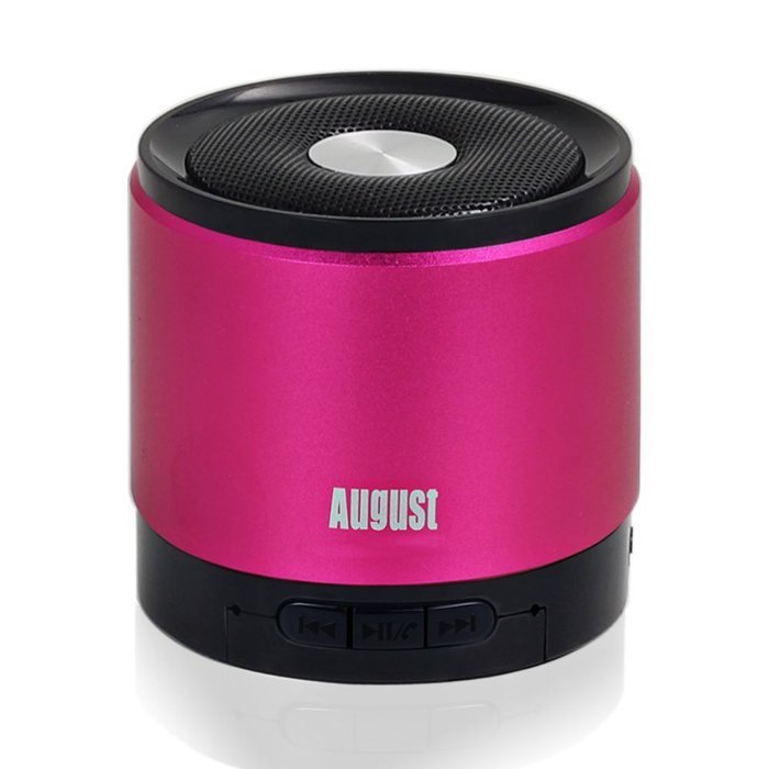August MS425 Portable Bluetooth Wireless Speaker with Microphone &ndash; Powerful Wireless Speaker and Cell Phone Hands... N30