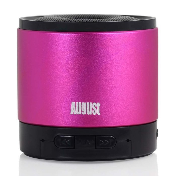 August MS425 Portable Bluetooth Wireless Speaker with Microphone &ndash; Powerful Wireless Speaker and Cell Phone Hands... N32
