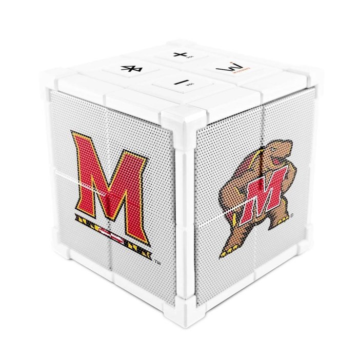 Wiseways Kube Bluetooth Collegiate Speaker for Maryland school