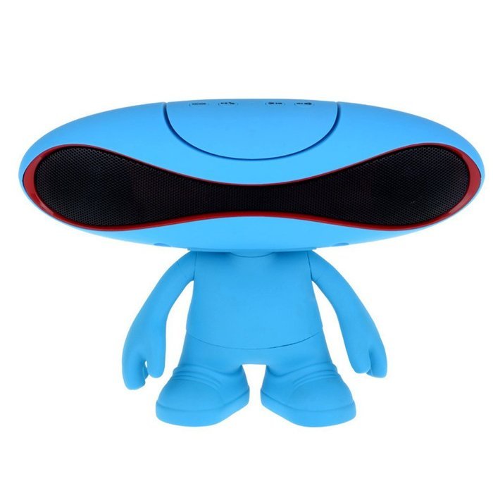 Wireless Bluetooth Pill Speaker with Cute Doll Support TF SD Handfree Mic Aux for iphone Android Smartphone PC...