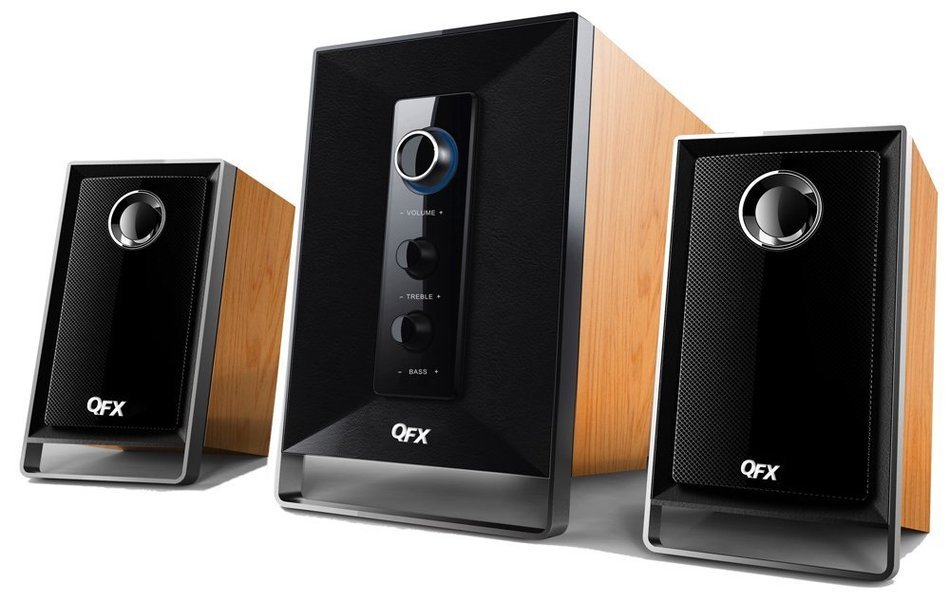 QFX BT-201 2.1 Bluetooth Speaker System