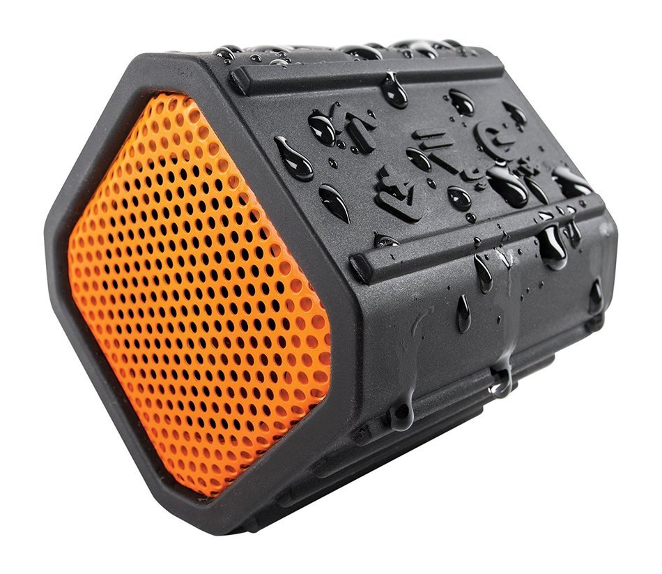 ECOXGEAR Ecopebble Rugged and Waterproof Wireless Bluetooth Speaker - Retail Packaging - Black N2